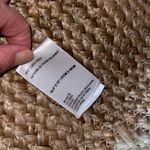 Anthropologie Beaded Tanzana Jute Bag Tote Basket Large Photo 7