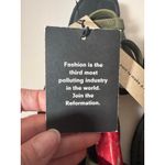 Reformation Camila Gladiator Sandals Olive Green - Size 8 Photo 5