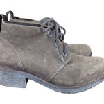 Naot Love Ankle Booties Dark‎ Gray Suede Leather Women's Size 7 EU 38 260631 Photo 0