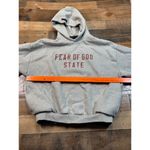 Fear of god 🔥  STATE Hoodie Sweatshirt | XS | Gray | Premium Streetwear Photo 5
