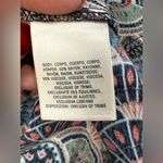 Anthropologie  Maeve Women's Monaco Peacock Dress Multicolor Patterned Size SP Photo 6