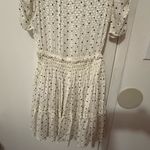 Current Air  White Mini Dress with Black Dots Photo 8