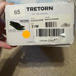 Tretorn White  Sneakers with Leopard Print Detail size 7.5 nwt Photo 4