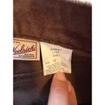 Woolrich  Brushed Pants Women's Sz 12 Brown Relaxed Straight Chinos Pleated NWT Photo 5