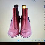 Vince Camuto Metallic Rose Gold Ankle Boots Photo 2