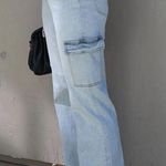 VICI Dolls Derossi 90S High Rise Jeans Cargo Size 29 NWT Photo 2