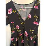 Wild Fable  floral v-neck mini summer dress with button detail Photo 6