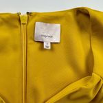 Cinq à Sept Miah Ruched Mini Dress Pineapple Yellow Size 2 Photo 8