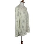 Lucky Brand Cream Star Print Long Sleeve Pullover Sweatshirt 2X Cozy Casual Photo 1