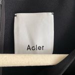 Acler Warfield Midi Black Dress Size 10 Photo 6