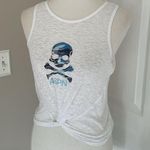 Lululemon Cute Worn / Used White x Soulcycle Aspen Tied Tank Top Photo 0