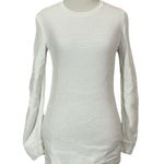 Rag and Bone /Jean Cotton Knit Crewneck Sweater - White - XS Photo 0