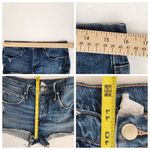 Good American  Women's Good 90's Denim Blue Jean Cuttoff Shorts Size 10/30 Photo 6