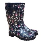 Merona  floral print rain boots Photo 0