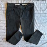 Pilcro and the Letterpress Pilcro High Rise Denim Legging Jeans Womens Size 32 Black Grunge Indie Emo Boho Photo 0