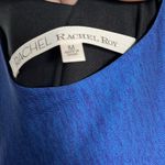 RACHEL Rachel Roy Asymmetrical Color Block Dress with Pockets Blue Size M Photo 3