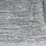 Chelsea 28 Grey Heather Silver Sequins Cold Shoulder Long Sleeve Cable Sweater Photo 12