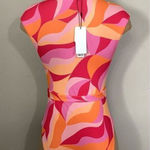 Sanctuary New.  colorful Geometric one piece. Small. Retails $125 Photo 0