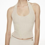 Aritzia  Babaton Sculpt Knit Backless Halter Top Photo 0