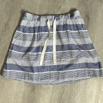 Gap • linen blend stripe mini skirt Photo 7