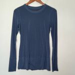 Lululemon Rule the Day Long Sleeve Top Code Blue Fits Like Medium Photo 1