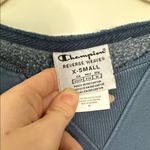 Champion  Navy Cropped Long Sleeve soft with brand detailing Photo 4