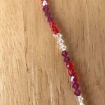 Austrian Crystal Handmade Beadwd Necklace VTG Photo 6