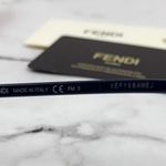 Fendi Authentic FF 0357GS Grey Cat Eye Sunglasses Photo 6