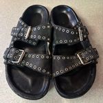 Isabel Marant  Loved Lennyo Suede Quiet Luxury Preppy Coastal Boho Sandal 10 Photo 0