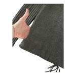 Vince cashmere blend gray turtleneck sweater ribbed sleeves pockets Size Medium Photo 6