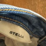 SLVRLAKE Stella Ripped High Rise Straight Leg Premium Denim Jeans Size 26 Blue Photo 4