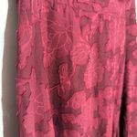 Lulus Garden of Romance Floral Burnout Strapless Maxi Dress XXL Burgundy New Photo 7