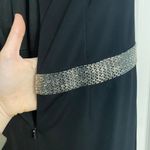 Jovani Black Halter Top Formal Dress Photo 4