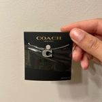 Coach  SILVER C LOGO Necklace NWT Photo 1