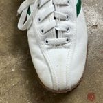 Tretorn  White and Green Nylite Classic Sneakers with gum sole
Size: 8 Photo 6