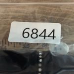 Belldini Cardigan Sweater Womens Large Black Rhinestone Zipper Bling Full Zip Black Photo 7