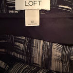 Loft Blue and Gray Sleeveless Boxy Skirt Photo 1