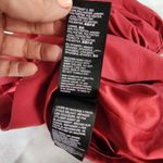 Bebe  Red One Shoulder Romper Photo 11