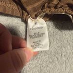 Better Be Woman’s One Shoulder Form Ribbed Fitted Crop Top, Brown, Small Photo 3