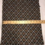 Francesco Biasia Zebra Wool Scarf Made in Italy Unisex Brown Photo 6