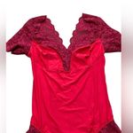 We Are HAH  Top Heavy Bodysuit Rouge Red Size Medium NWT Photo 1