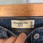 Abercrombie & Fitch  The‎ Mom High Rise Straight Mid Distressed Jeans 26 Short Photo 1