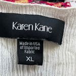 Karen Kane rose garden drop waist shift dress floral sleeveless cottagecore Photo 11