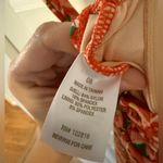 Garnet Hill  Women's One Piece Swimsuit Sunset Ikat Ruched Overlay Suit Size 8 Photo 8