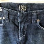 Bebe  Denim Bermuda Jean Shorts 27 Vintage 2000s 90s Photo 5