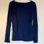 Fanatics NFL Chicago Bears Reppin' the North Navy and Orange Long Sleeve Tee - L Photo 3