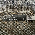 prAna  Long Cardigan Sweater 2 Tone Gray Marbled Collared S Photo 1