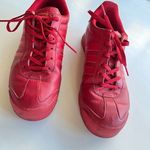 Adidas Mono Samoa "Red" Leather Athletic Shoes Men's Size 7 Womens Size 9 Photo 2