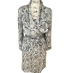 EXPRESS  Snakeskin Print Duster Cardigan Long Sleeve‎ Lightweight Jacket XXS Photo 5