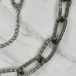 Silver Mesh Chain Link Belt Adjustable Y2K Plus Size One Size ✨ Photo 5
